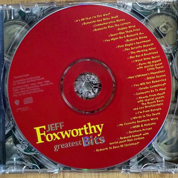 Comedy Jeff Foxworthy Greatest Bits, & Larry Cable Guy A.M. Constitutions 2 CDs - Picture 5 of 9